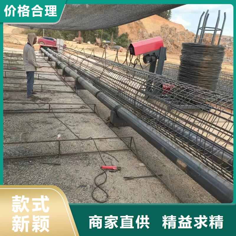 钢筋笼双绕筋绕筋机效率怎么样