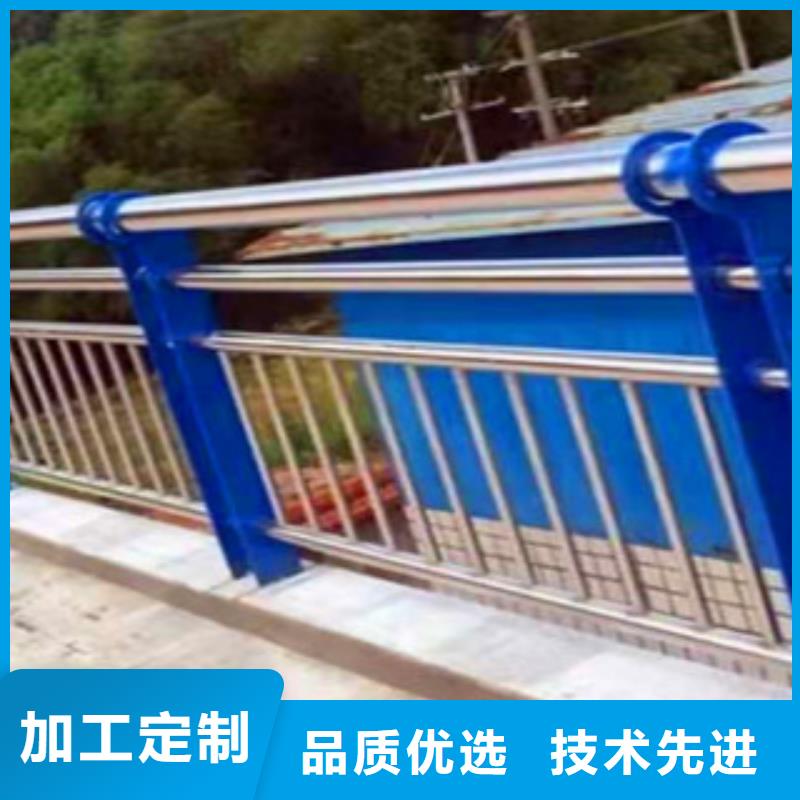 桥梁护栏不锈钢复合管护栏生产安装