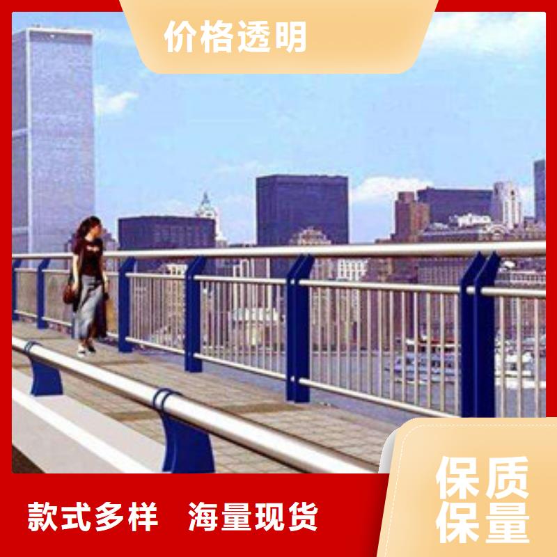 桥梁立柱碳素钢喷塑护栏优选货源