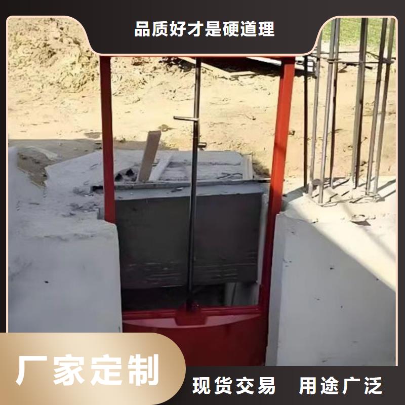 铸铁闸门扇形闸门价格透明