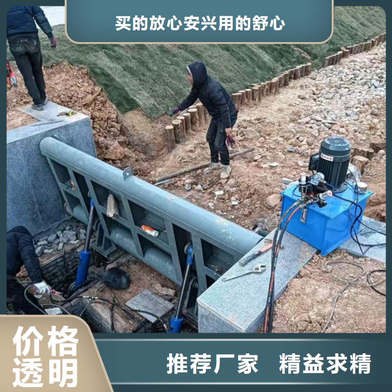 钢坝闸门景观钢闸门种类丰富