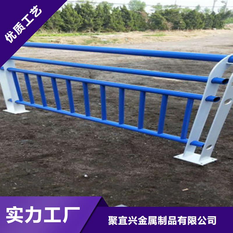 防撞立柱河道护栏真材实料加工定制