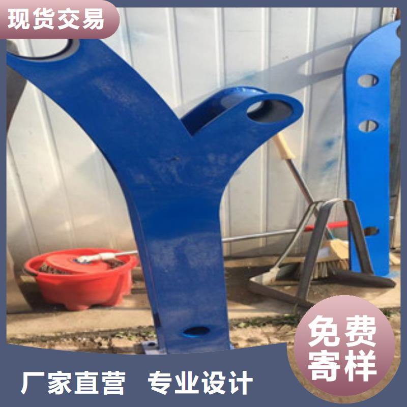 立柱_304不锈钢复合管护栏厂家直发