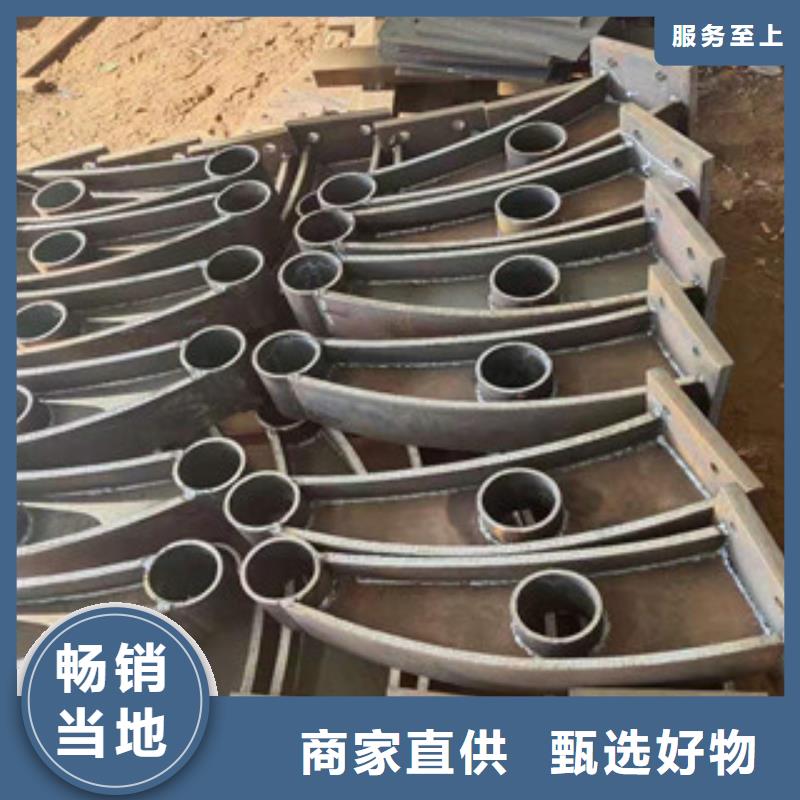 桥梁护栏防撞护栏立柱价格地道