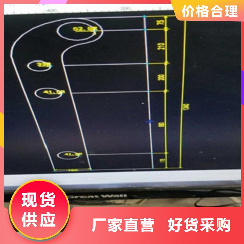 桥梁灯光防撞护栏201不锈钢复合管诚信经营质量保证