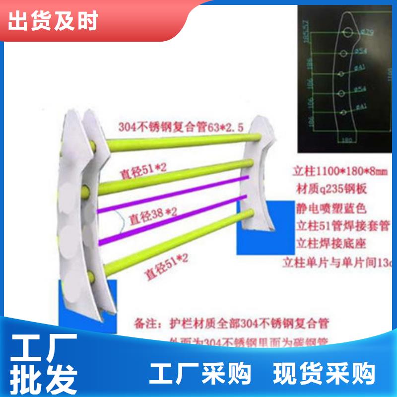 景观护栏防撞立柱当日价格