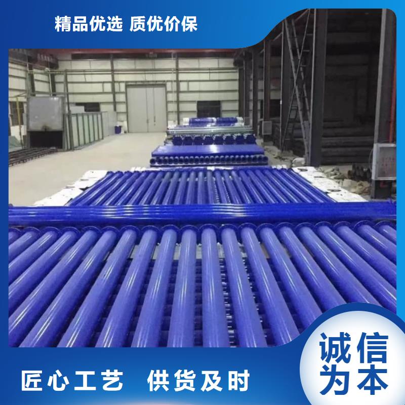  热浸塑保护钢制复合钢管厂家案例