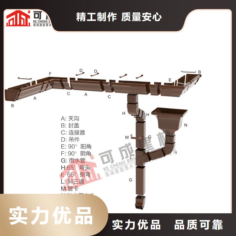彩铝落水管批发价格