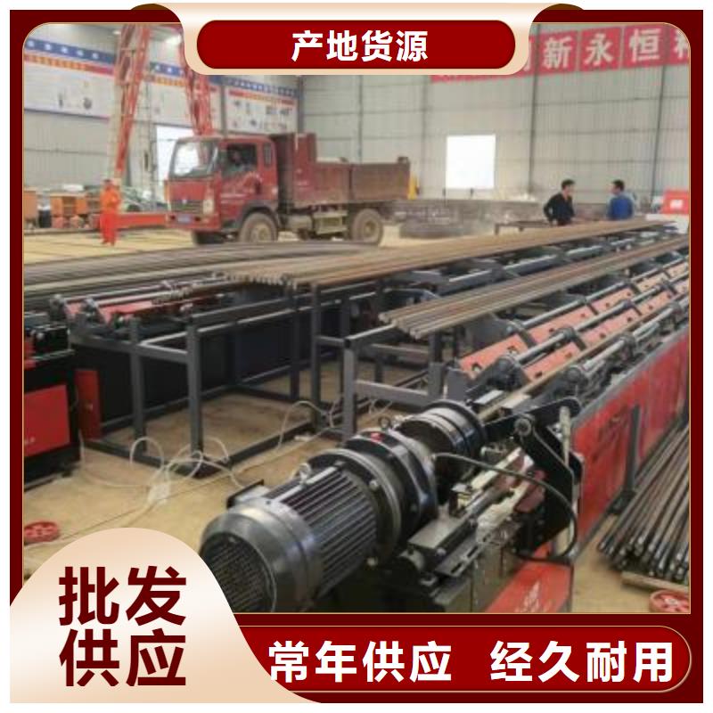 生产线钢筋笼地滚笼机满足客户需求