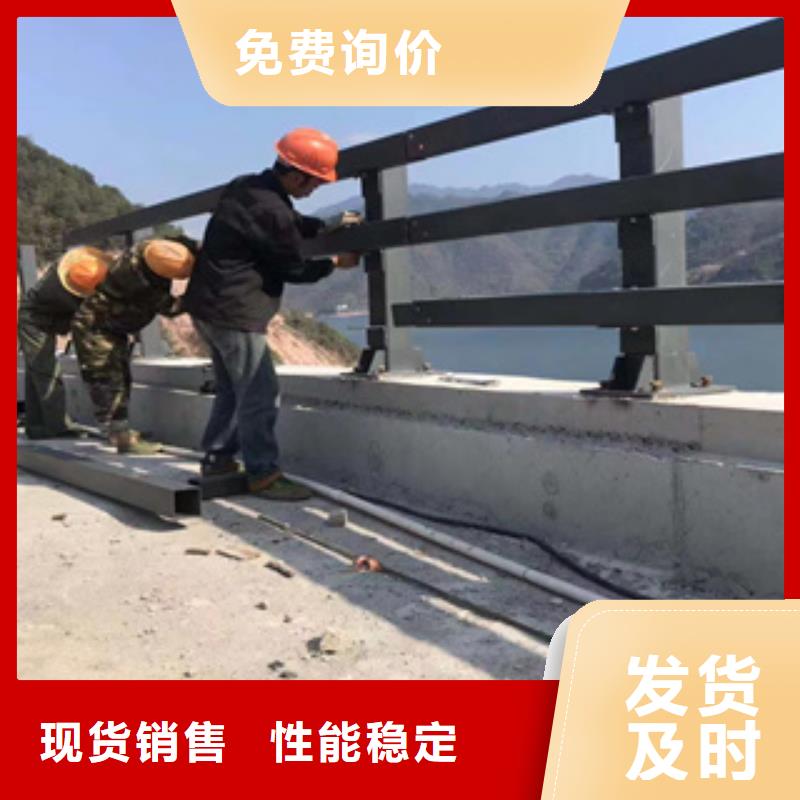 钢板静电喷塑护栏立柱价格合理