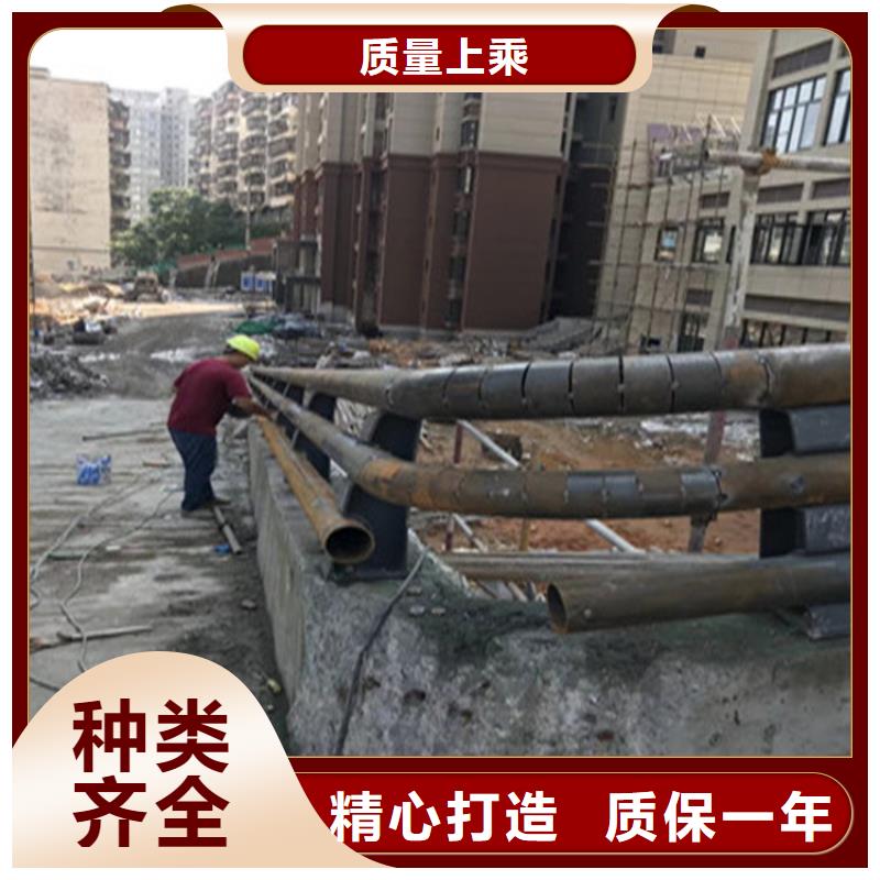 桥梁氟碳漆防撞护栏抗撞击安装方便