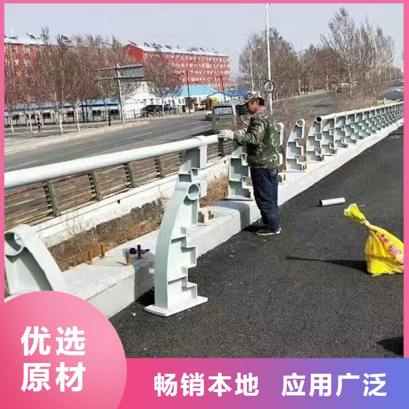 【灯光景观护栏厂家河道防撞栏杆海量库存】