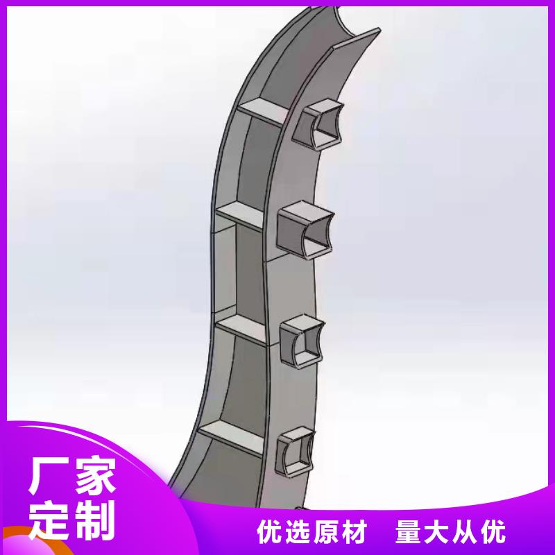 【灯光景观护栏厂家铝合金护栏厂家严格把控质量】