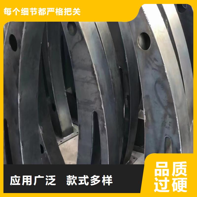 桥梁防撞护栏镀锌静电喷塑护栏管厂家定制