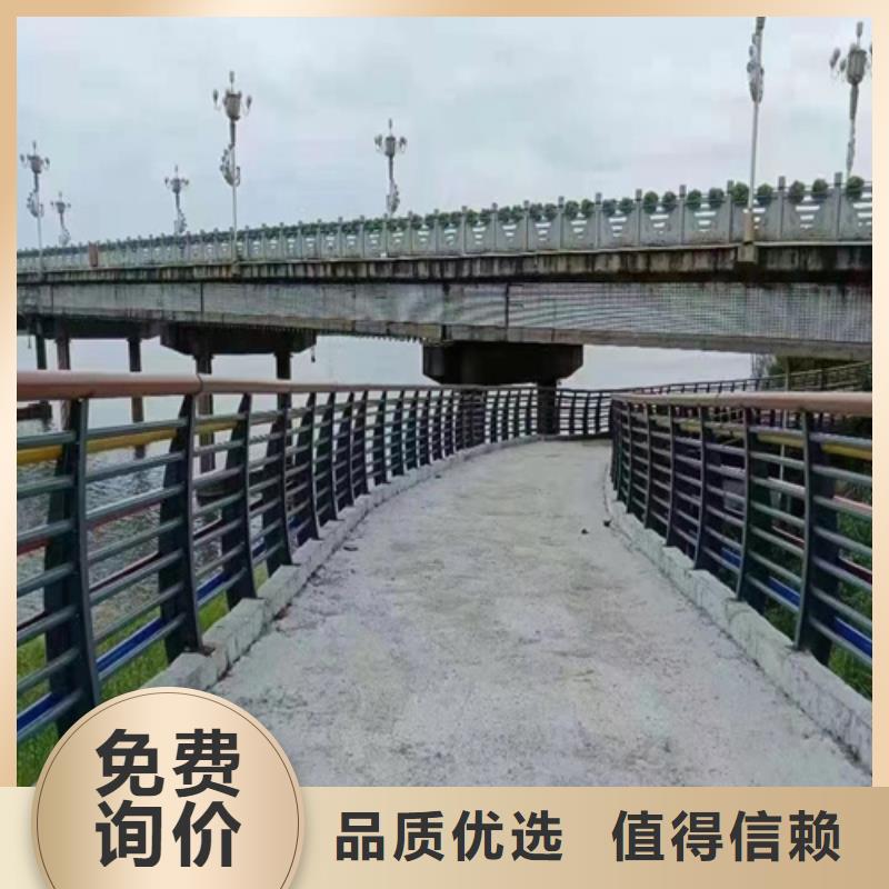不锈钢桥梁护栏不锈钢复合管栏杆厂家有口皆碑