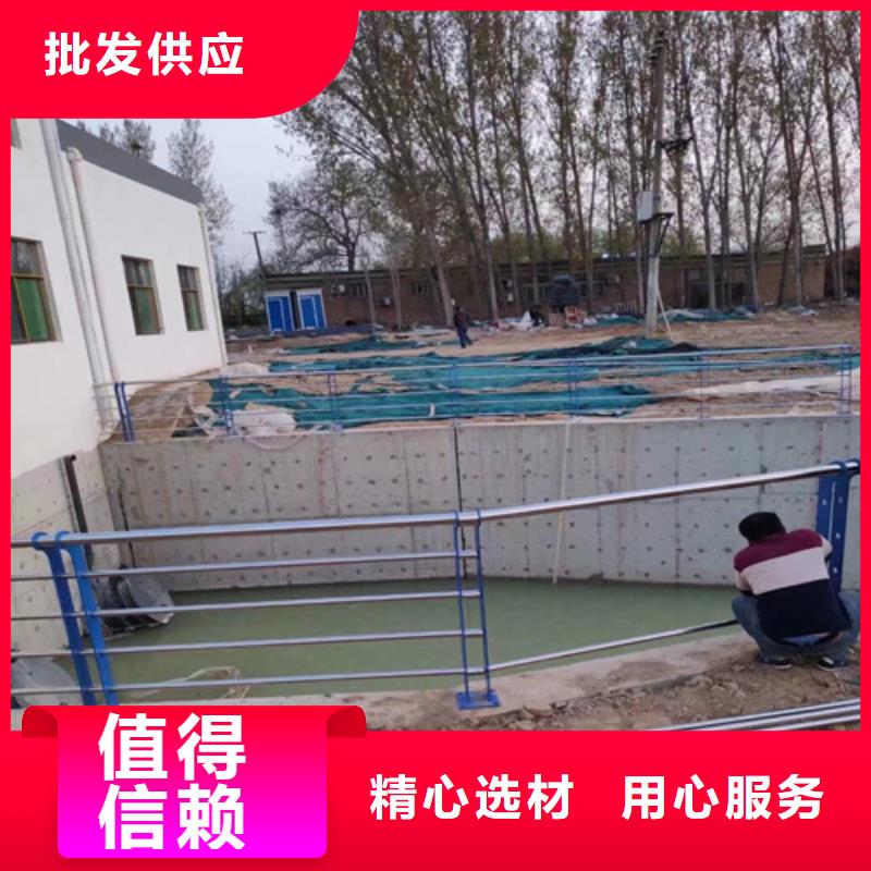 河道护栏-桥梁护栏立柱货源足质量好