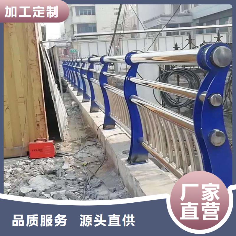 不锈钢复合管仿木护栏严格把控质量