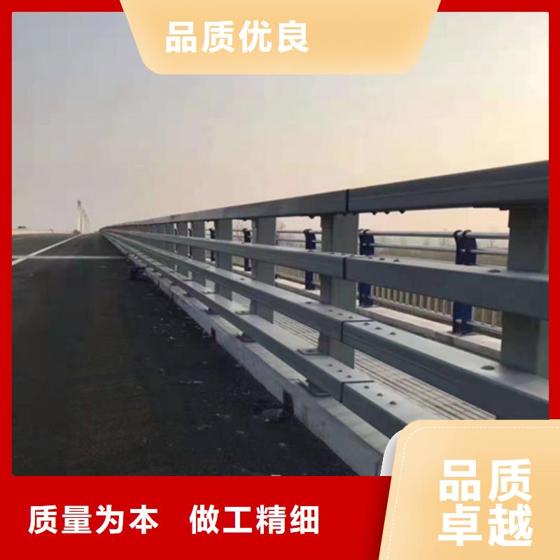 不锈钢桥梁防撞护栏河道景观灯光护栏_市政道路防护栏优选厂家