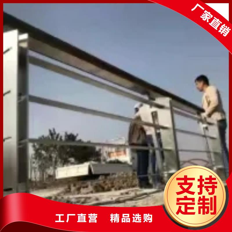 桥梁护栏不锈钢复合管护栏市场行情