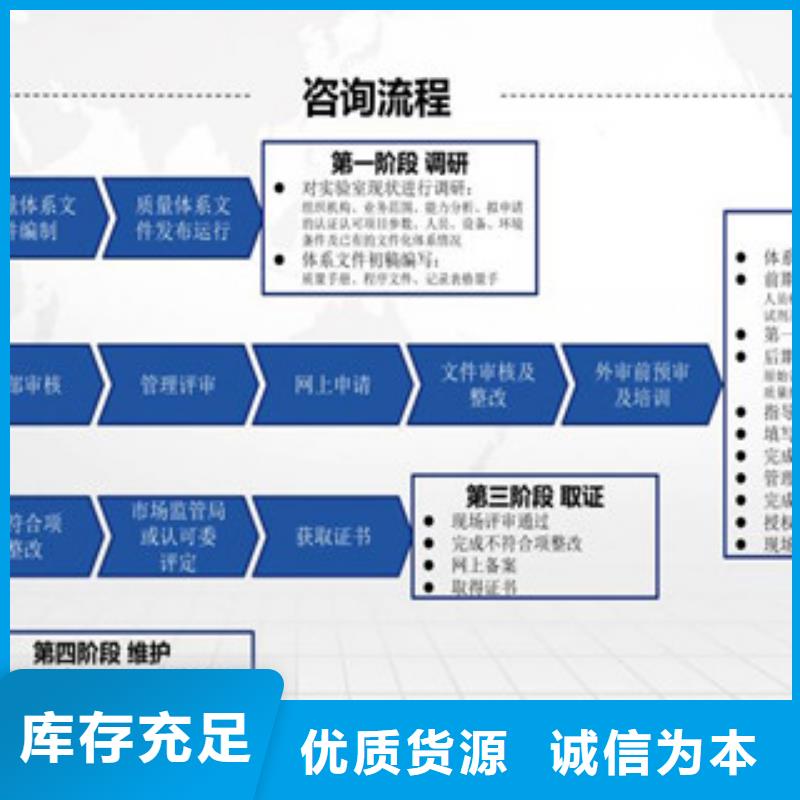 CMA资质认定【CMA申请过程】专注产品质量与服务