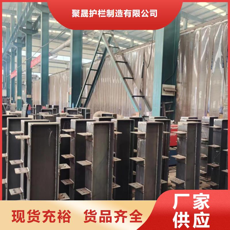 灯光护栏镀锌喷塑防撞栏实体厂家支持定制