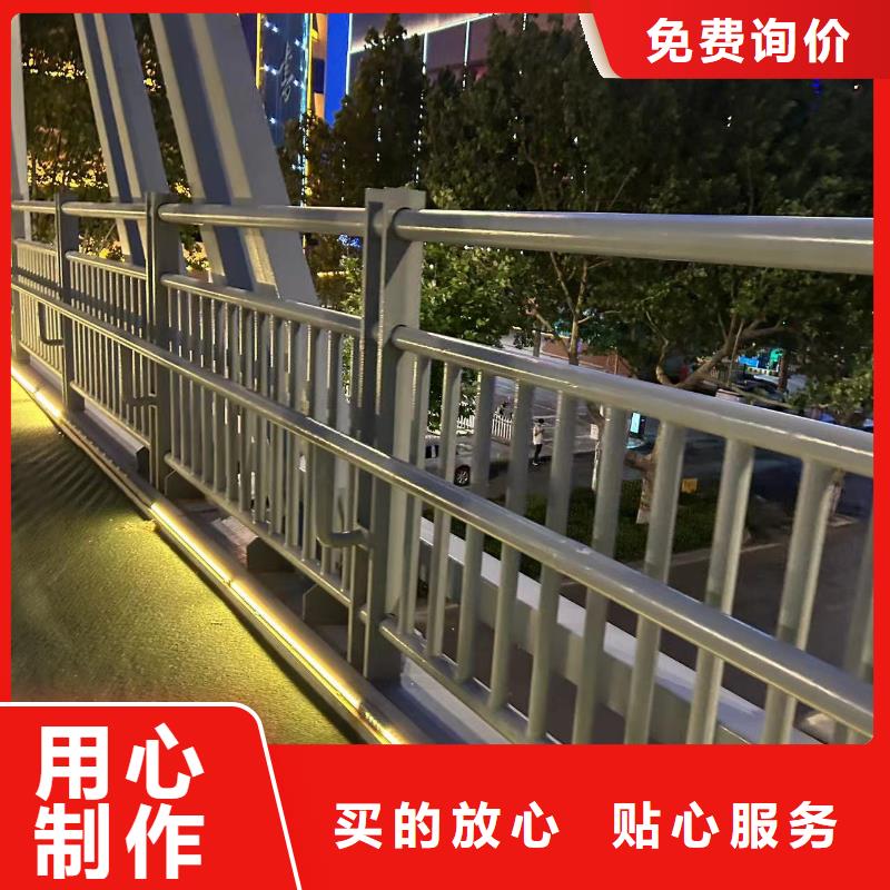 桥梁防撞护栏热镀锌立柱款式多样