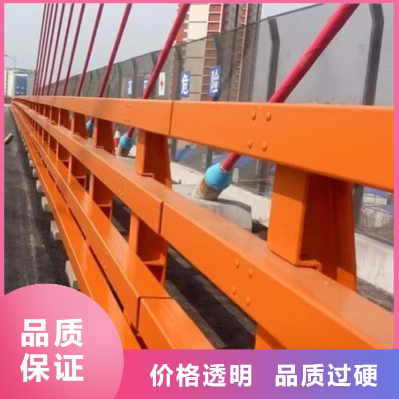 不锈钢复合管河道护栏结实可靠