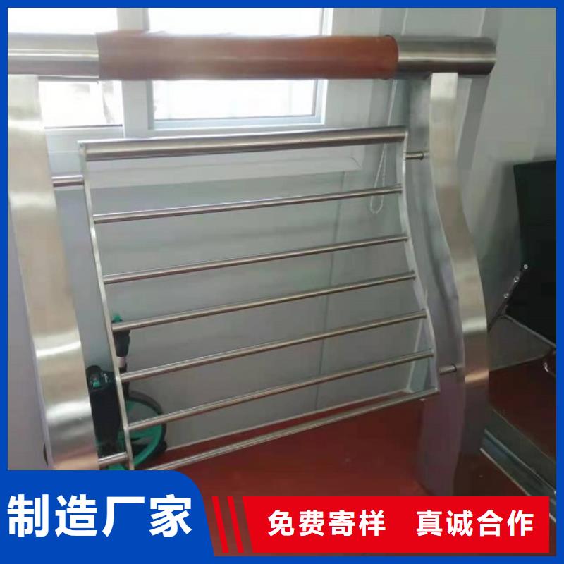 绿洲不锈钢河道护栏桥梁护栏 【不锈钢复合管护栏】用心做好每一件产品aq00.com
