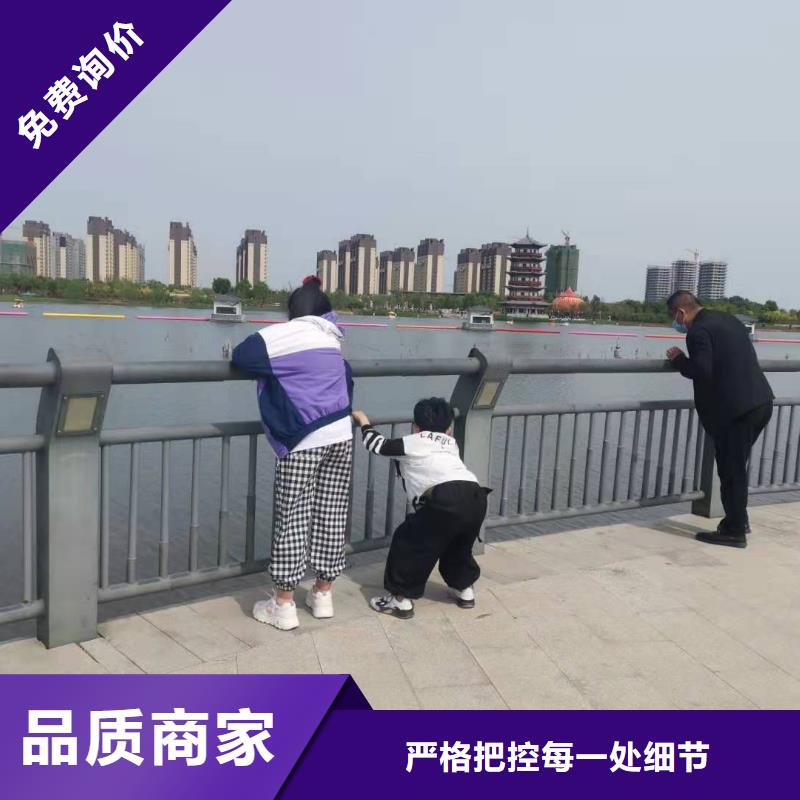 灯光护栏立柱桥梁防撞护栏畅销当地