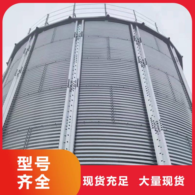 大型立式粮食筒仓来厂实地考察