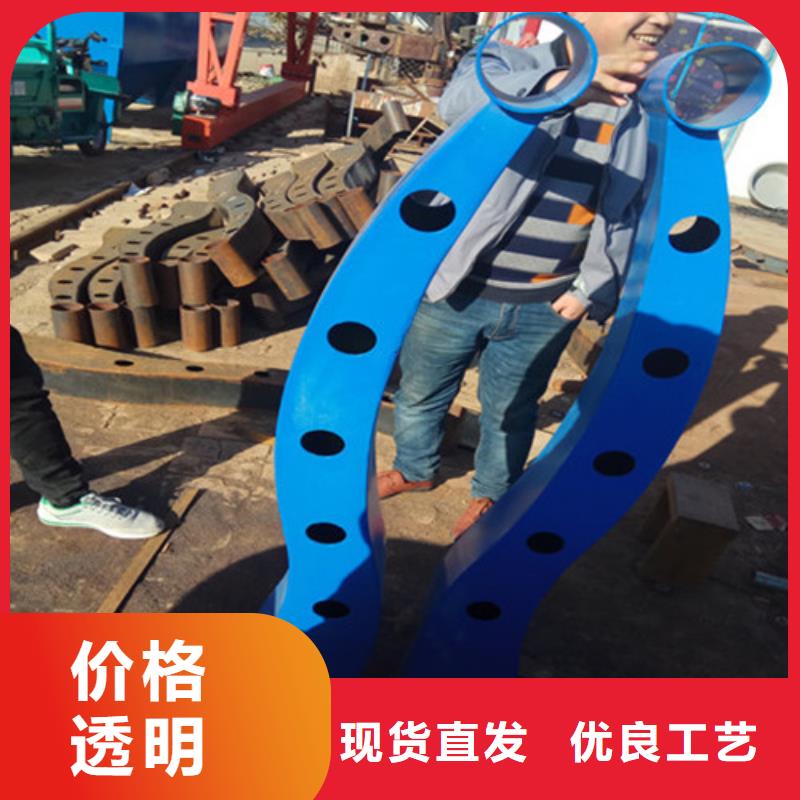 桥梁护栏不锈钢复合管栏杆主推产品