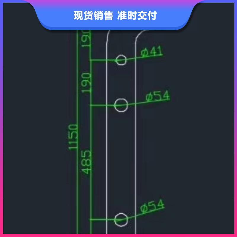 河道护栏实拍展现