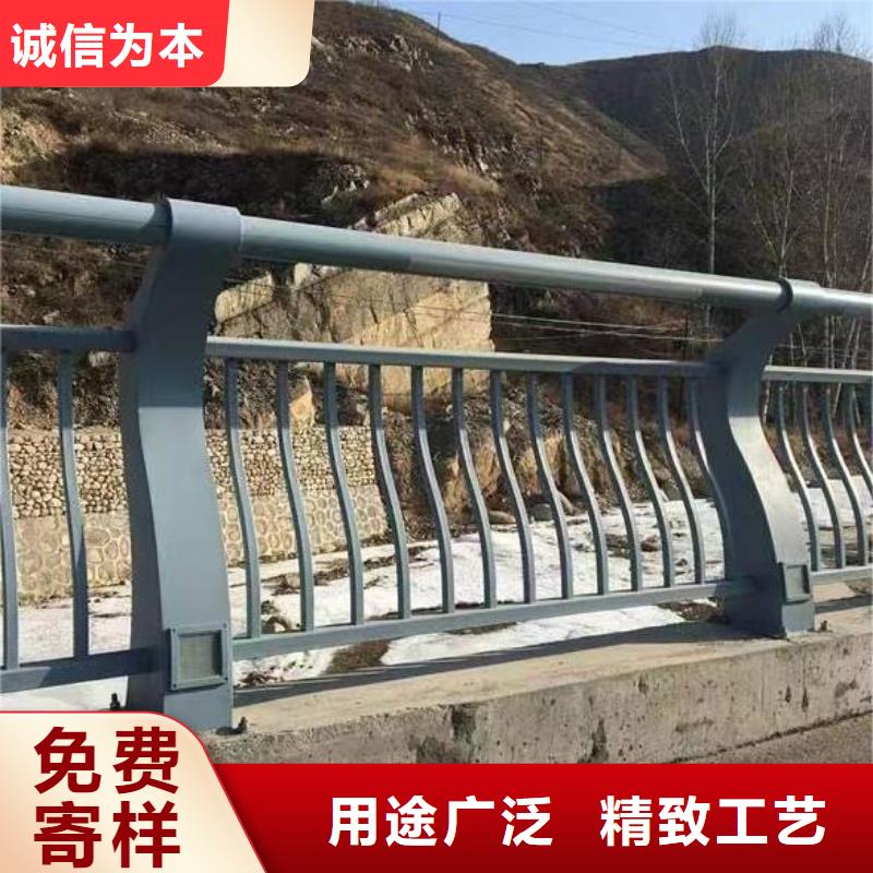 河道安全隔离栏不锈钢复合管河道护栏生产基地