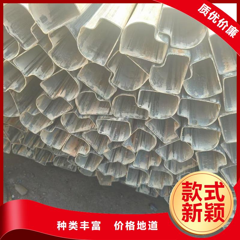 100*100镀锌扇形管源头厂家报价