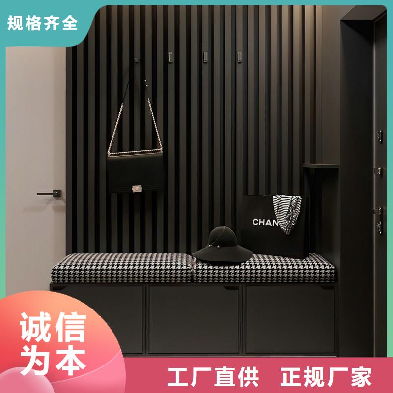 竹木纤维格栅板生态木天花吊顶欢迎来厂考察
