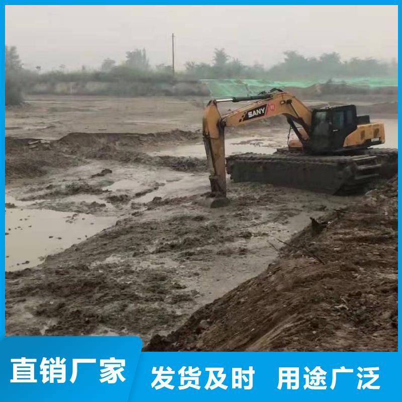 【水上挖机出租水上船挖租赁产地批发】