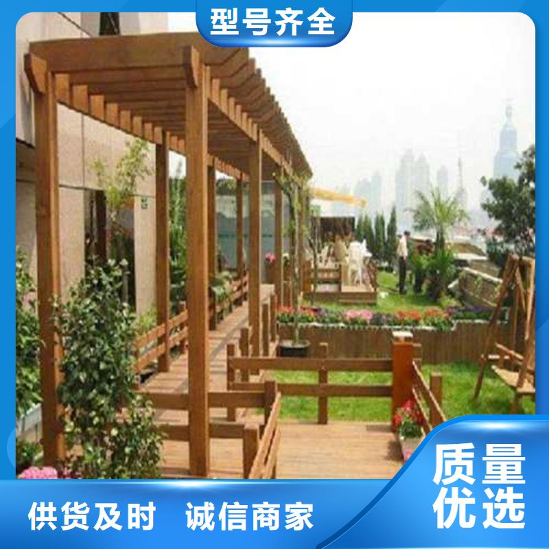 防腐木门头房本地厂家青岛市六汪镇