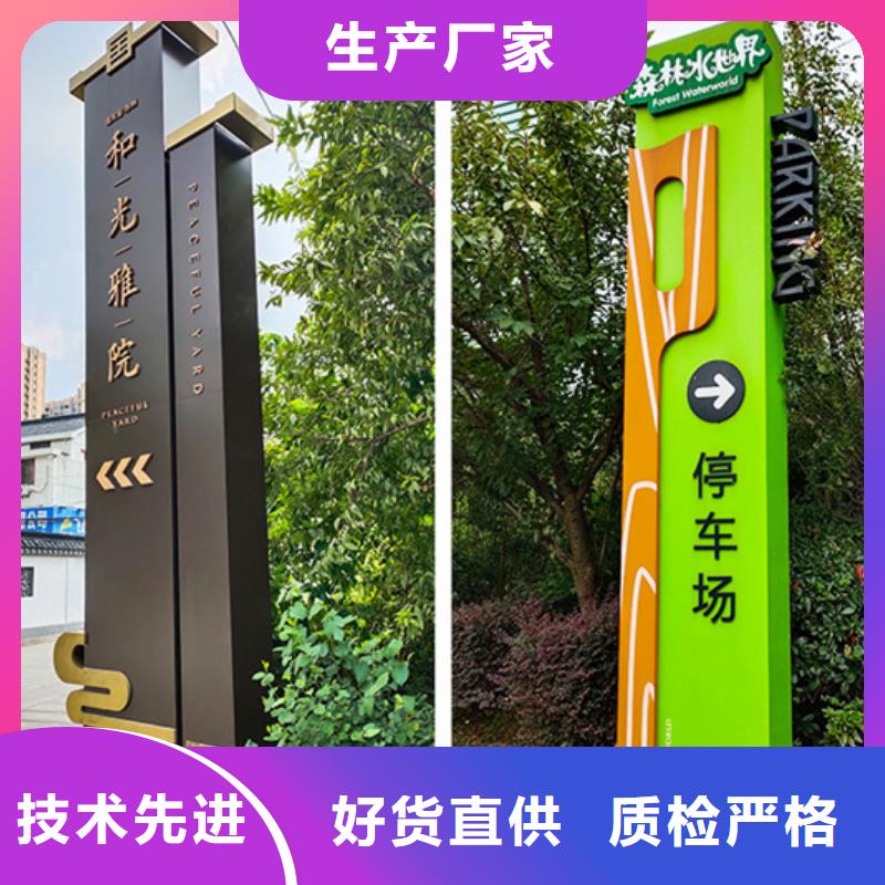 【精神堡垒导视牌】路灯箱快速发货