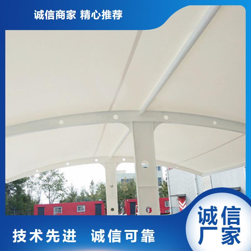 自行车停车棚圆形灯杆灯箱好产品放心购友佳【仿古公交站台】