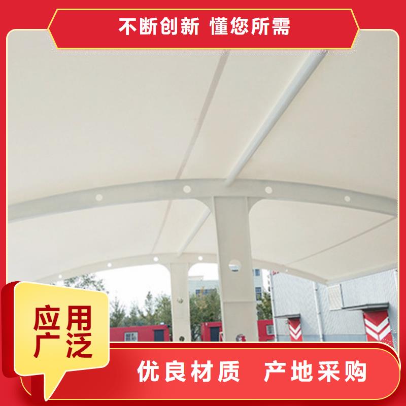 自行车停车棚不锈钢灯杆灯箱自营品质有保障