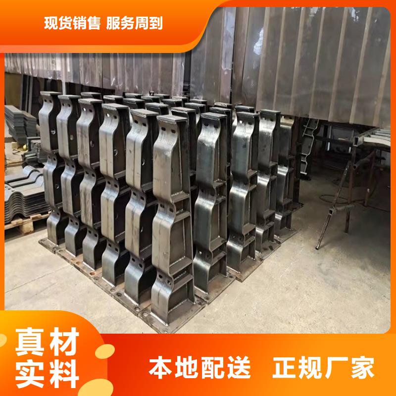 桥梁防撞护栏不锈钢复合管栏杆真实拍摄品质可靠