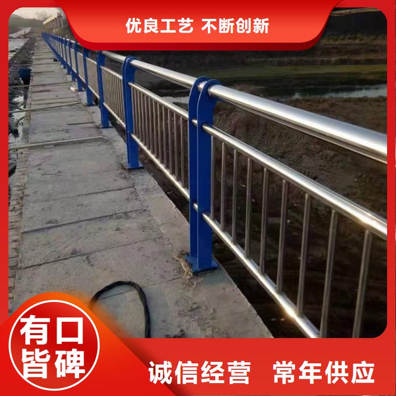 桥梁护栏热镀锌立柱有实力有经验