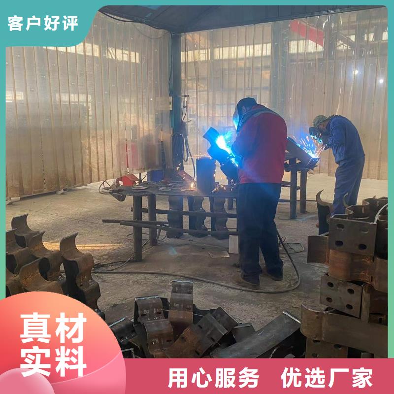 周边钢背木护栏生产厂家