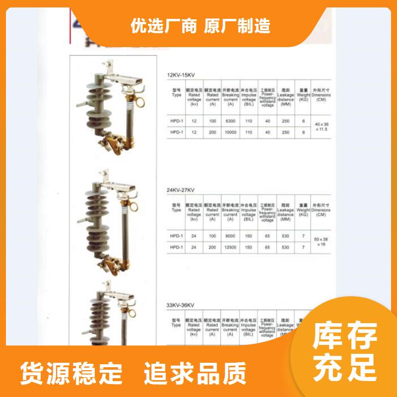 熔断器三相组合式避雷器丰富的行业经验