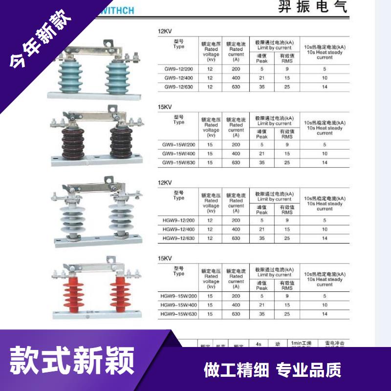 【高压隔离开关】金属氧化物避雷器有实力有经验