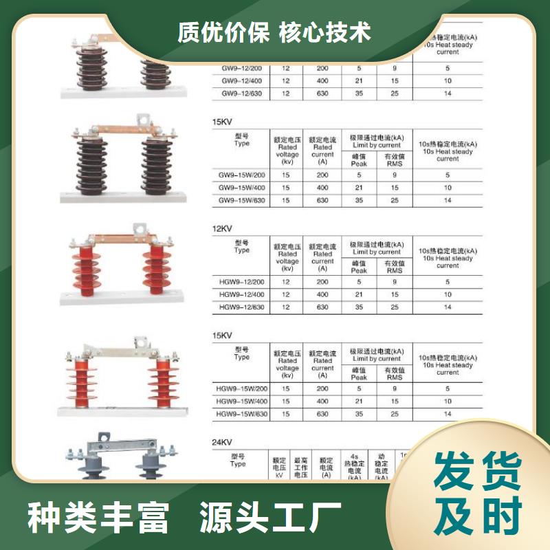 高压隔离开关跌落式熔断器厂家源头厂家来图定制