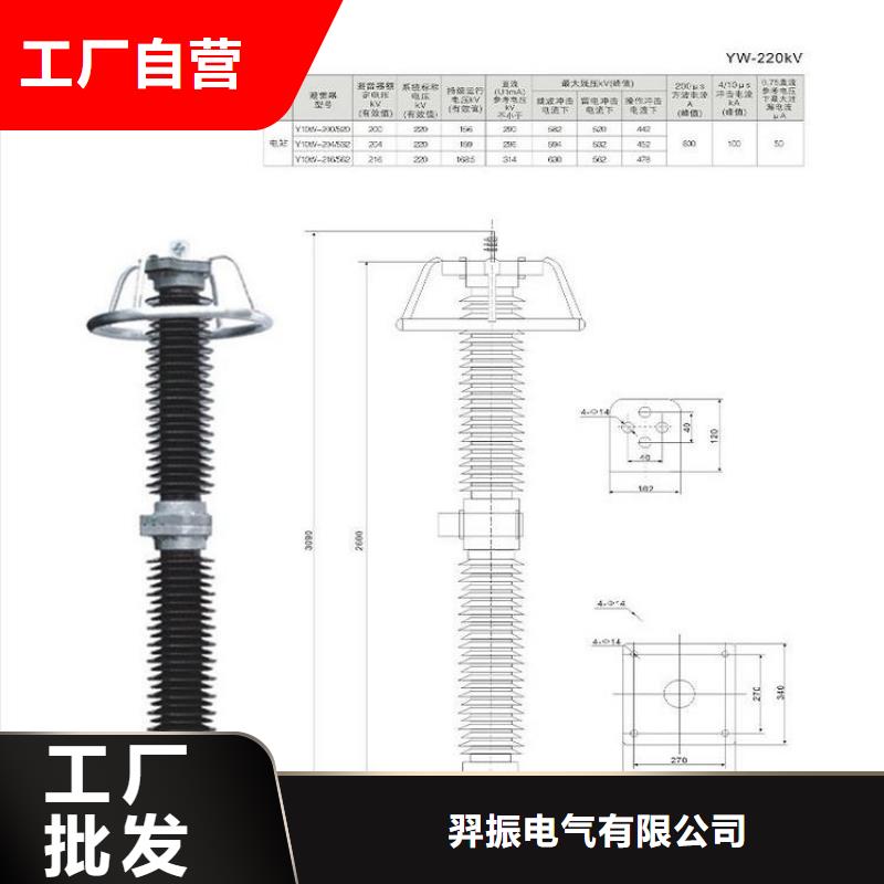 避雷器高压隔离开关厂家源厂供货羿振复合绝缘子