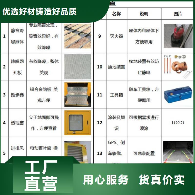 应急发电车教练车自有厂家