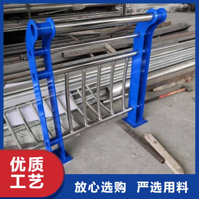 不锈钢复合管栏杆_不锈钢复合管人行道护栏来图定制量大从优