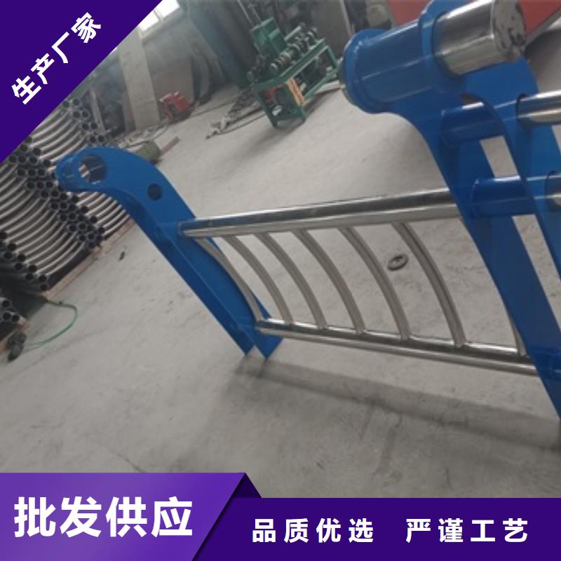 不锈钢复合管栏杆不锈钢景观护栏厂家工艺先进